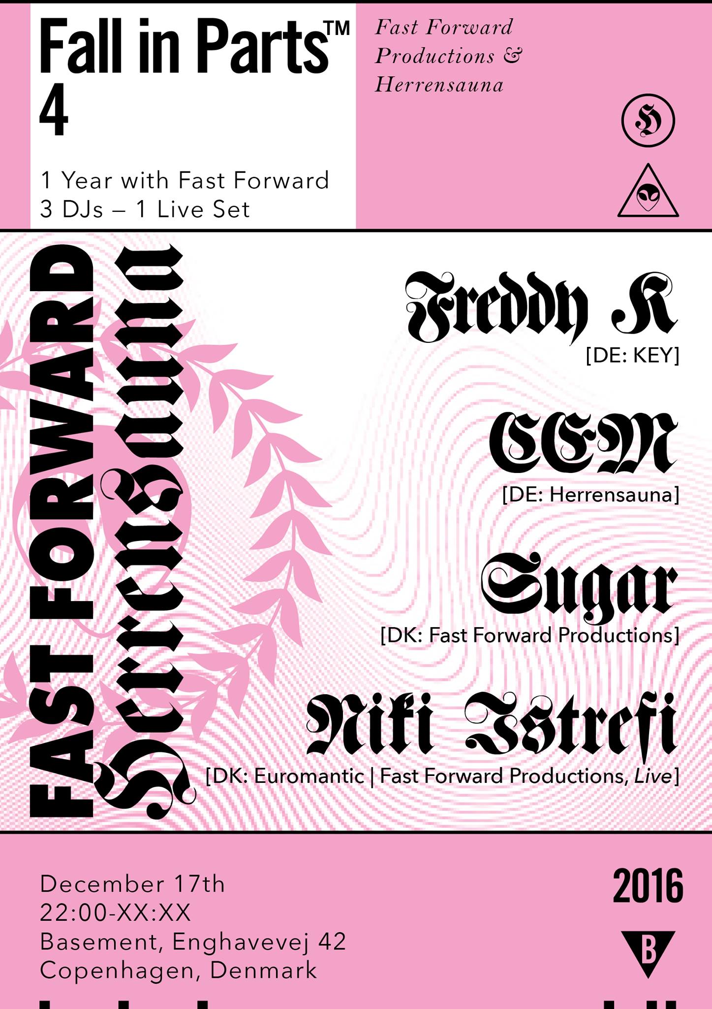 Fall In Parts 4 - Fast Forward x Herrensauna x FF 1 Year !
