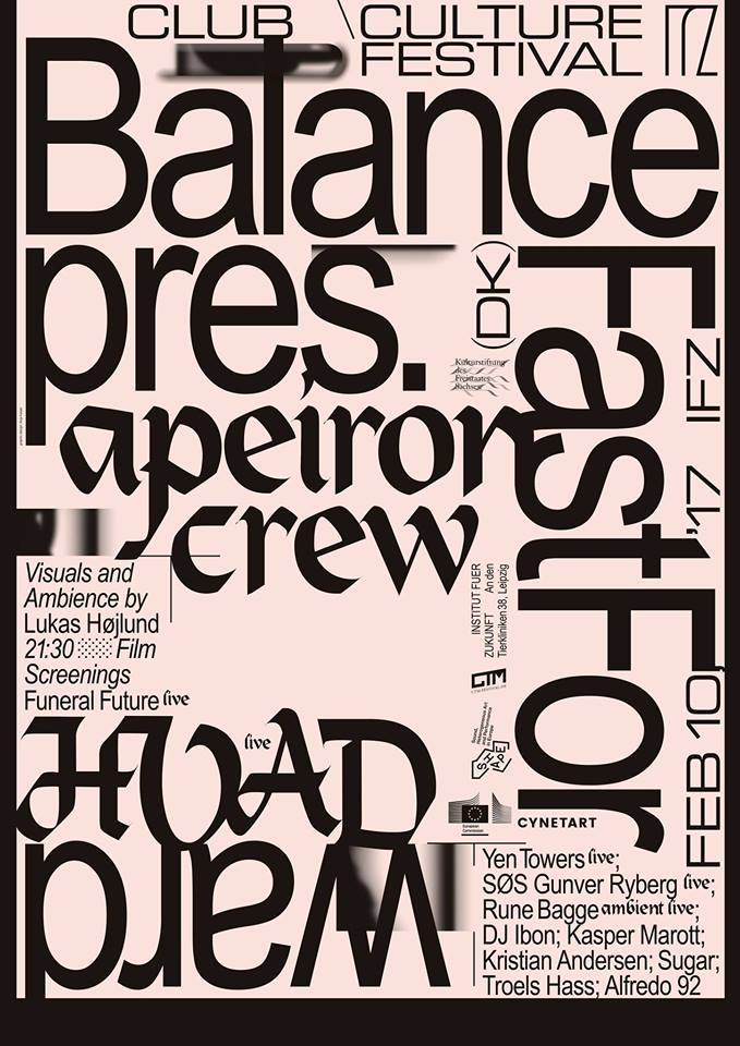 Balance presents Fast Forward w/ HVAD (live), Apeiron Crew, uvm