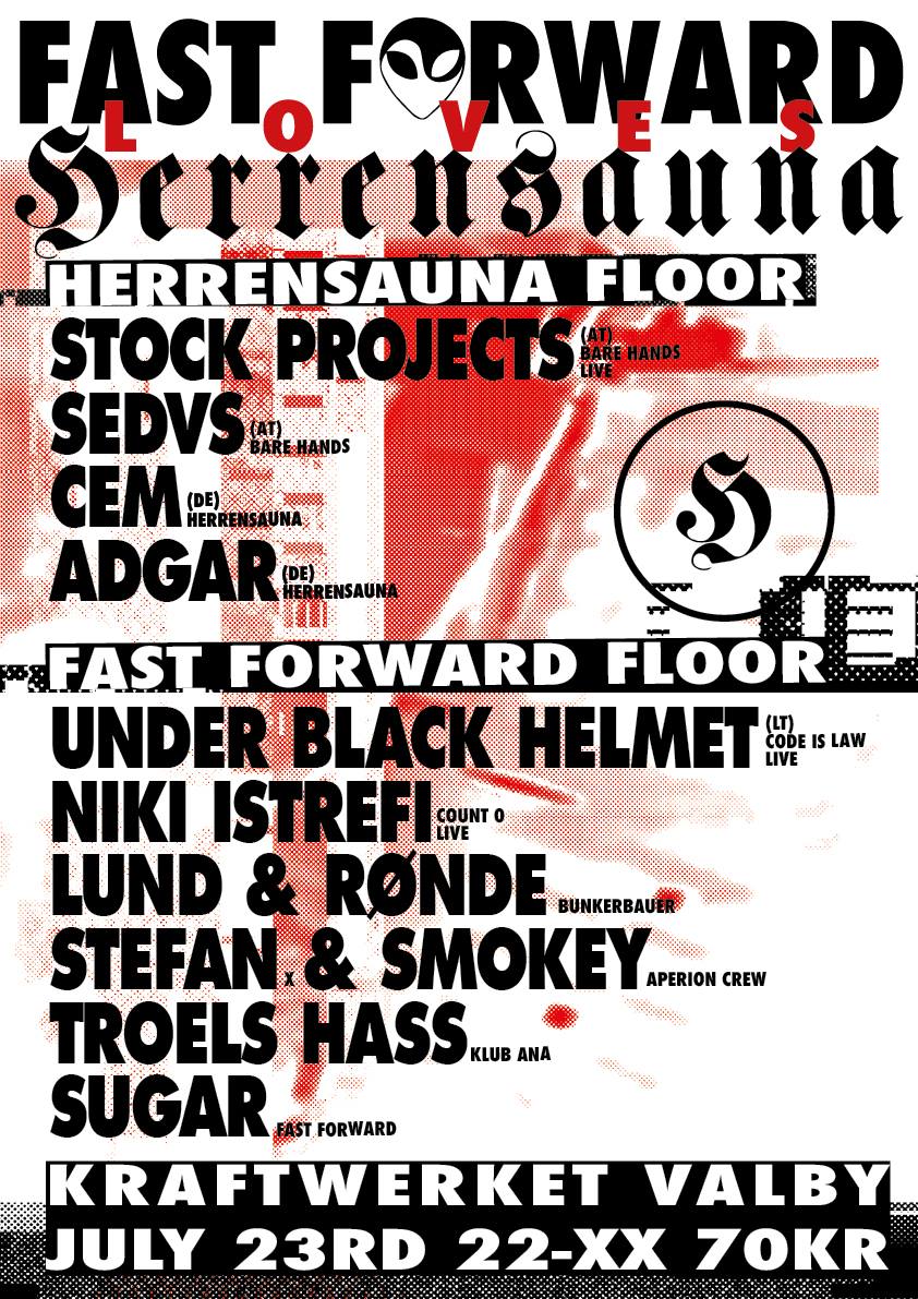 Fast Forward x presents x Herrensauna