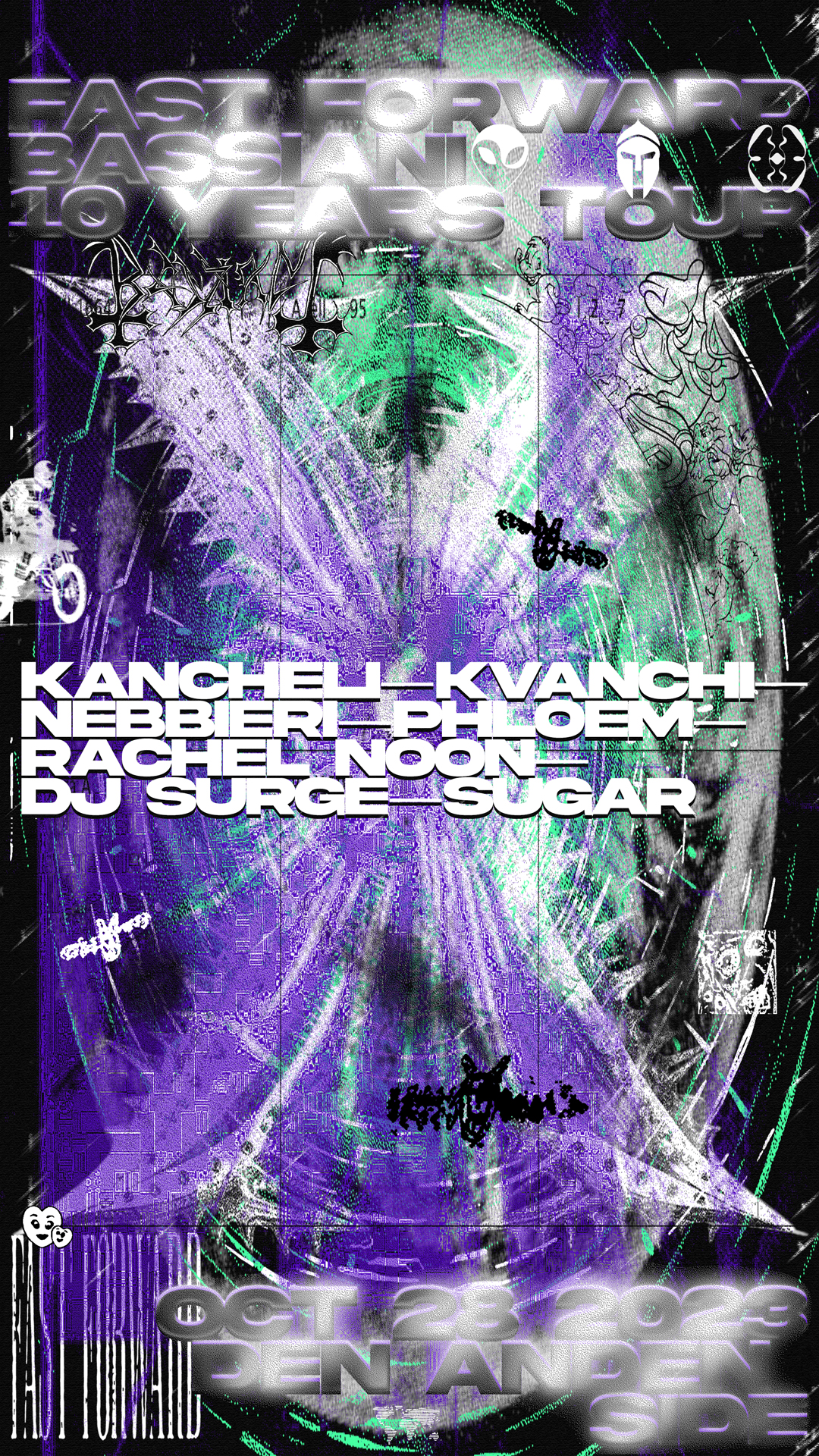 ff x bassiani flyer